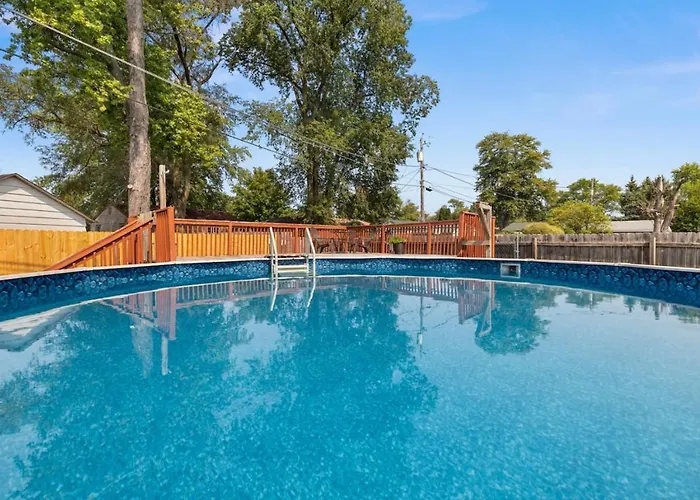 Сasa de vacaciones Poolside Palisade - A Fun Family Retreat For 6 Marquette Heights